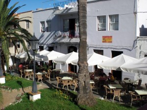 Terraza del Restaurante San Andrés · La Palma