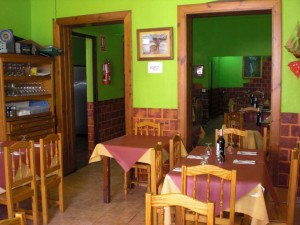 Comedor interior del Restaurante San Andrés · La Palma